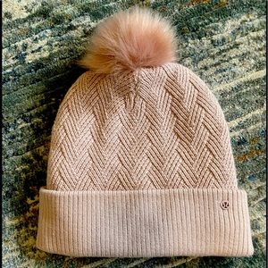 lululemon pink toque